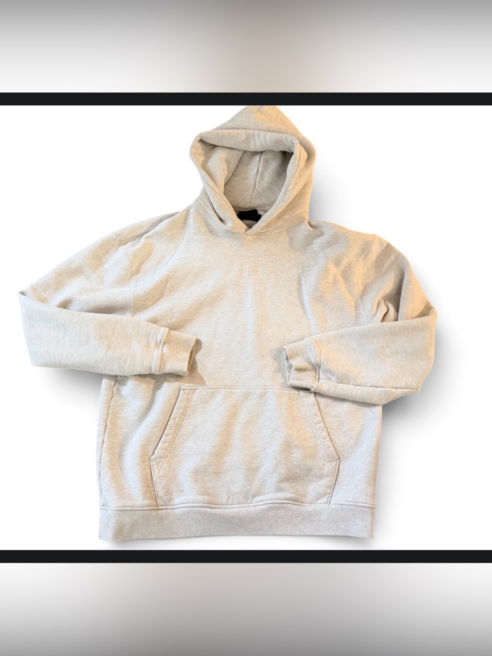 Jordan Wordmark heavyweight fleece sweatshirt L